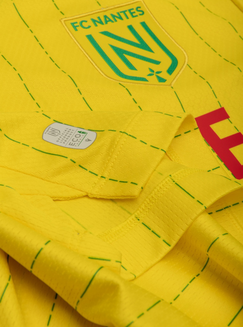 T-Shirt FC Nantes 2025-2026 - Domicile 2 T-Shirt FC Nantes 2025-2026 - Domicile – Image 2